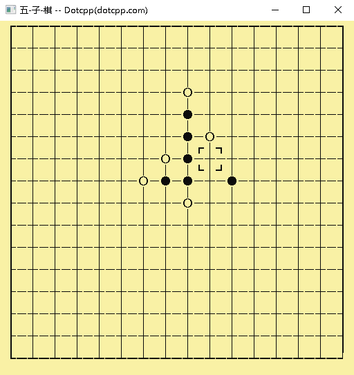 五子棋界面1