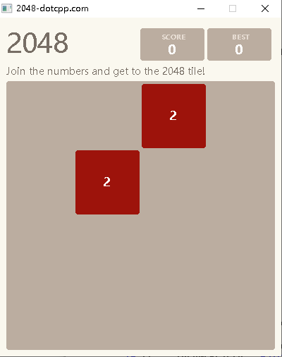 2048游戲1