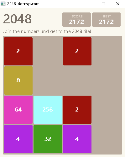 2048游戲3