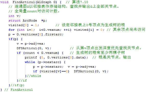 關(guān)節(jié)點和重連通分量